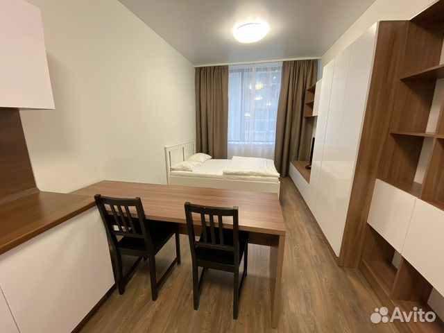 

Квартира-студия, 27,7 м², 1 кровать