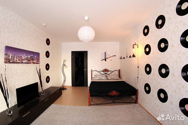 

1-к. квартира, 42 м², 2 кровати