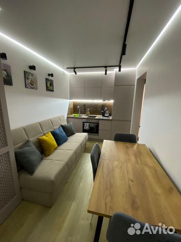 

1-к. квартира, 34 м², 2 кровати