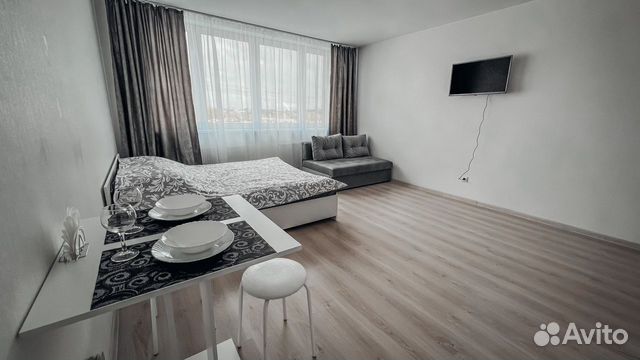 

Квартира-студия, 30 м², 2 кровати