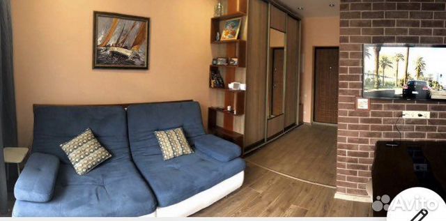 

1-к. квартира, 46 м², 2 кровати