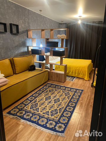 

1-к. квартира, 44 м², 2 кровати