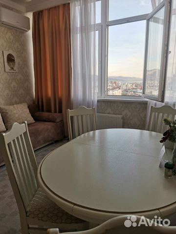 

1-к. квартира, 44 м², 3 кровати