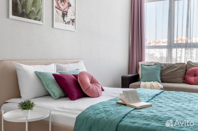

1-к. квартира, 45 м², 3 кровати