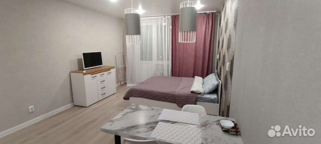 

Квартира-студия, 29 м², 1 кровать