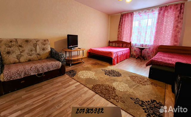 

1-к. квартира, 49 м², 2 кровати