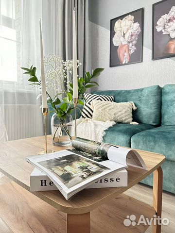 

1-к. квартира, 43 м², 2 кровати