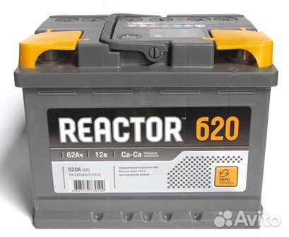 Объявление о продаже Аккумулятор аком 62Ah/620A Reactor в Удмур Объявление о продаже Аккумулятор аком 62Ah/620A Reactor в Удмур