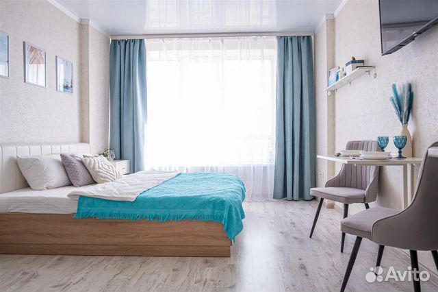

Квартира-студия, 23,5 м², 2 кровати