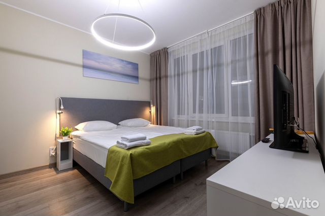 

1-к. квартира, 30 м², 2 кровати