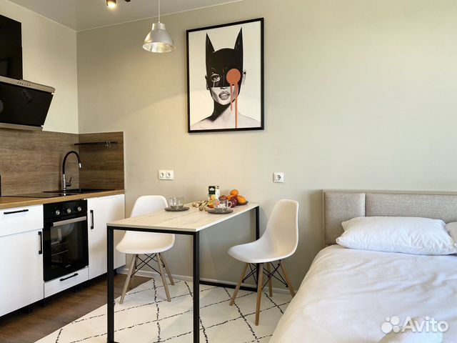 

Квартира-студия, 25 м², 1 кровать