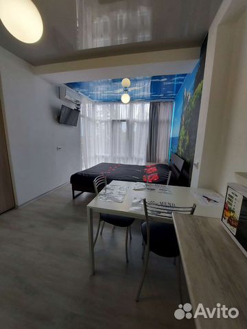 

Квартира-студия, 30 м², 2 кровати