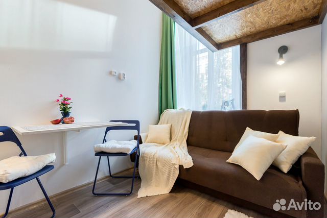 

Квартира-студия, 17 м², 2 кровати