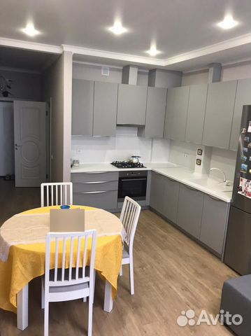 

1-к. квартира, 55 м², 2 кровати