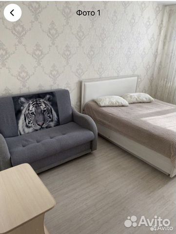 

1-к. квартира, 40 м², 2 кровати