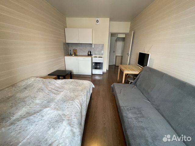 

Квартира-студия, 26 м², 2 кровати