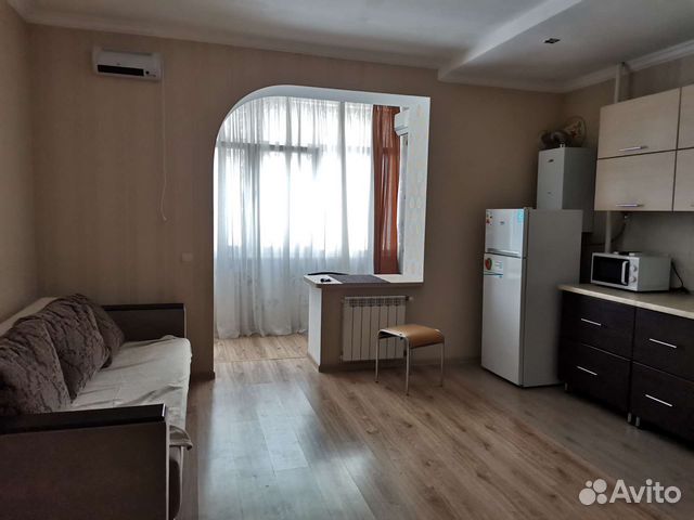 

Квартира-студия, 30 м², 1 кровать