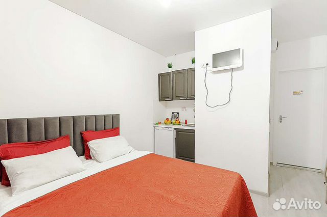 

Квартира-студия, 16 м², 2 кровати