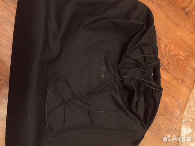 Новую Кожаную сумку-портфель Calvin Klein