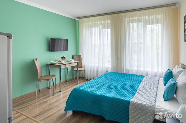 

Квартира-студия, 24 м², 1 кровать