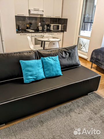 

Квартира-студия, 35 м², 2 кровати