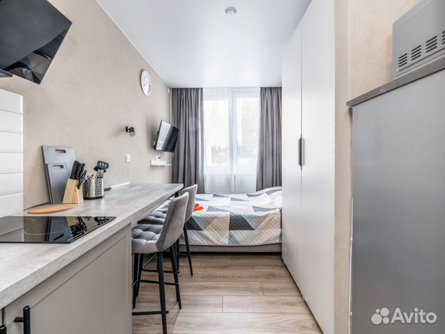 

Квартира-студия, 15 м², 1 кровать