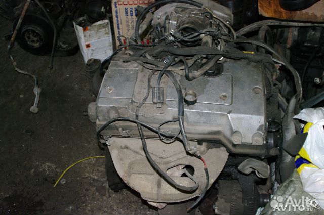 Двигатель 111 на Mercedes C 202 кузов. Разборка