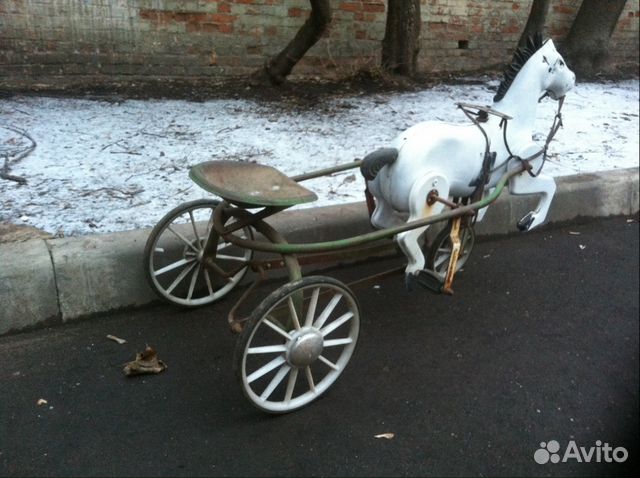 Педальный конь ссср фото