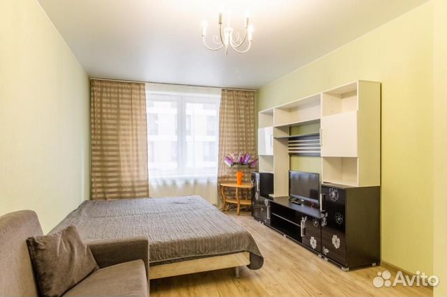 

1-к. квартира, 45 м², 3 кровати