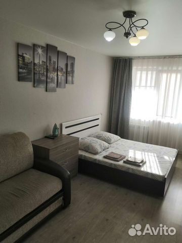 

1-к. квартира, 38 м², 2 кровати