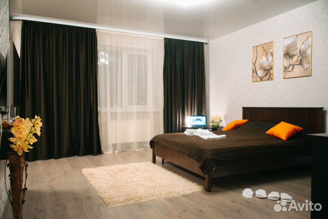 

1-к. квартира, 61 м², 2 кровати