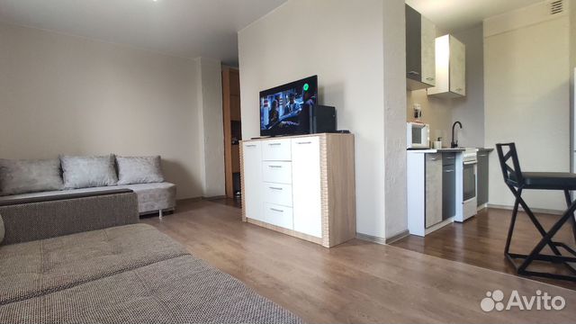 

Квартира-студия, 33 м², 2 кровати