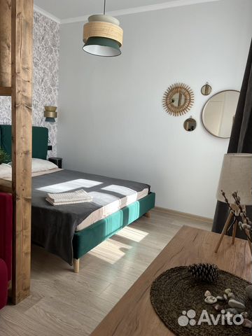 

Квартира-студия, 32 м², 2 кровати