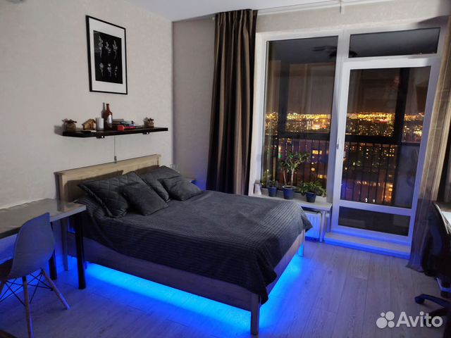 

Квартира-студия, 28 м², 1 кровать