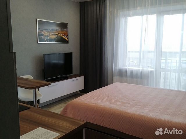 

Квартира-студия, 27 м², 1 кровать