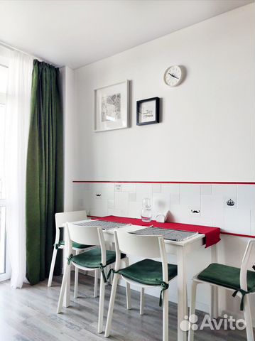 

Квартира-студия, 26 м², 2 кровати