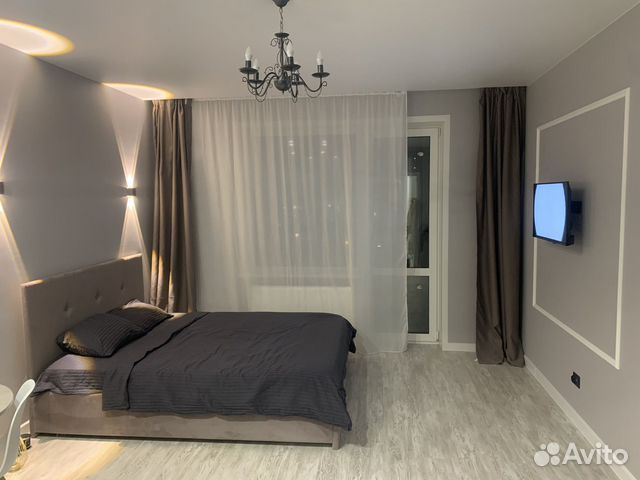 

Квартира-студия, 34 м², 2 кровати