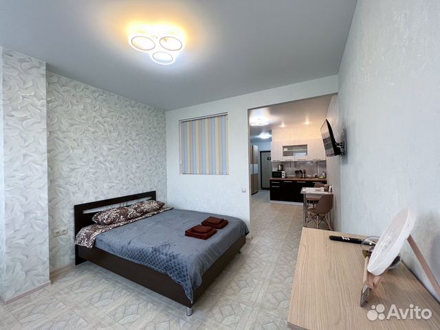 

Квартира-студия, 37 м², 2 кровати