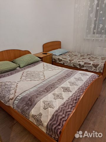 

1-к. квартира, 38 м², 2 кровати
