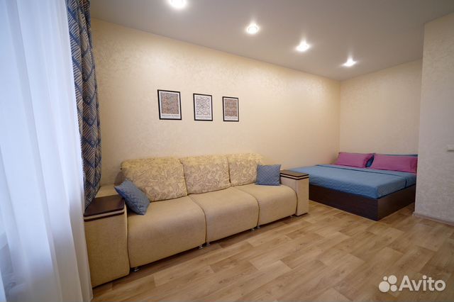 

1-к. квартира, 42 м², 2 кровати