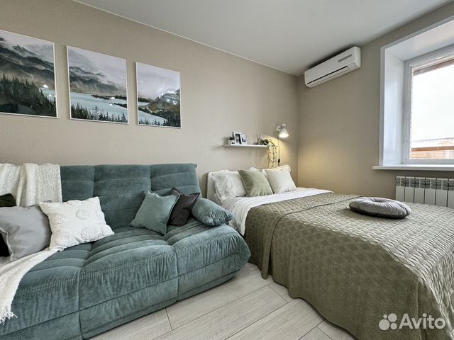 

Квартира-студия, 30 м², 2 кровати