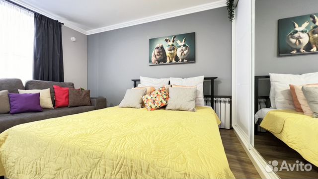 

Квартира-студия, 25 м², 2 кровати