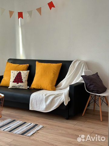 

1-к. квартира, 34 м², 2 кровати