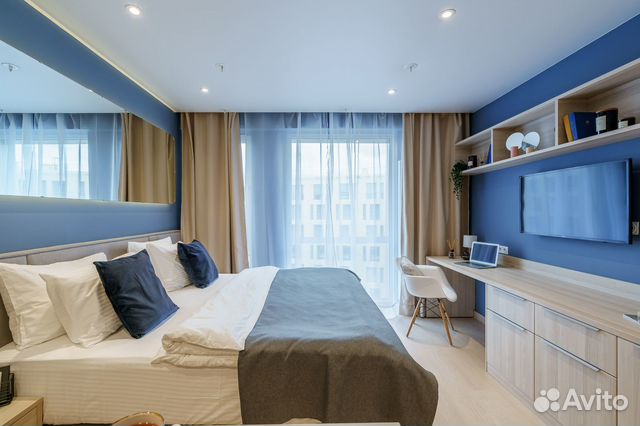 

Квартира-студия в апарт-отеле, 26 м², 4/10 эт.