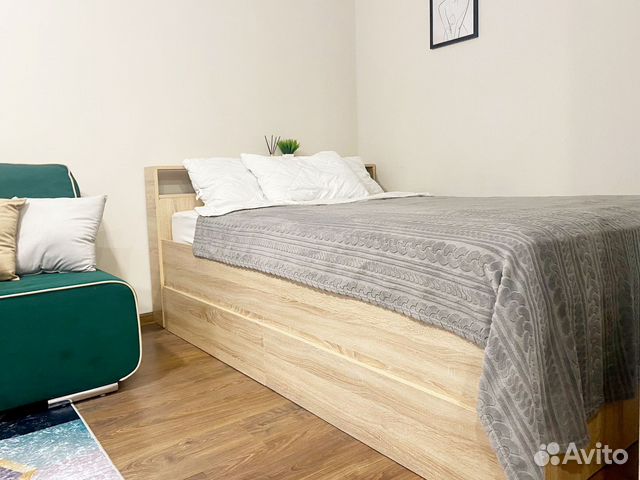 

Квартира-студия, 27 м², 2 кровати