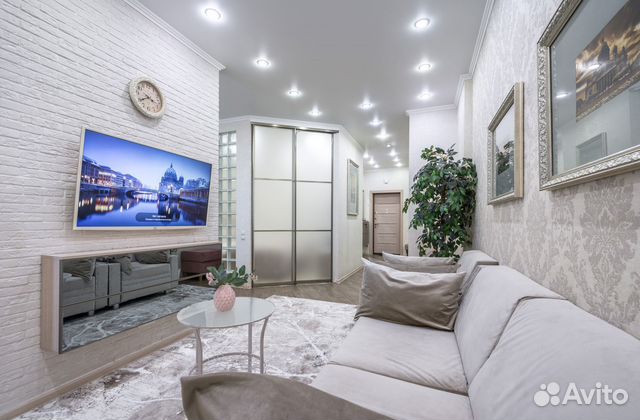 

1-к. квартира, 53 м², 2 кровати