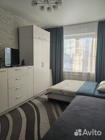 

1-к. квартира, 42 м², 3 кровати