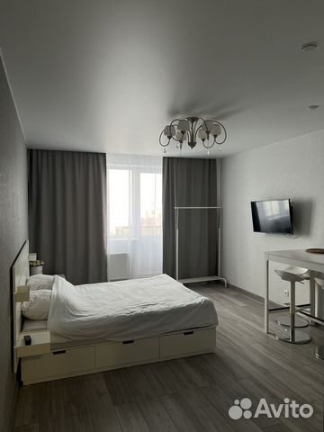 

Квартира-студия, 32 м², 1 кровать