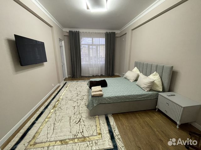 

1-к. квартира, 55 м², 2 кровати
