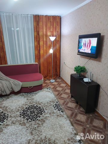 

1-к. квартира, 38 м², 2 кровати
